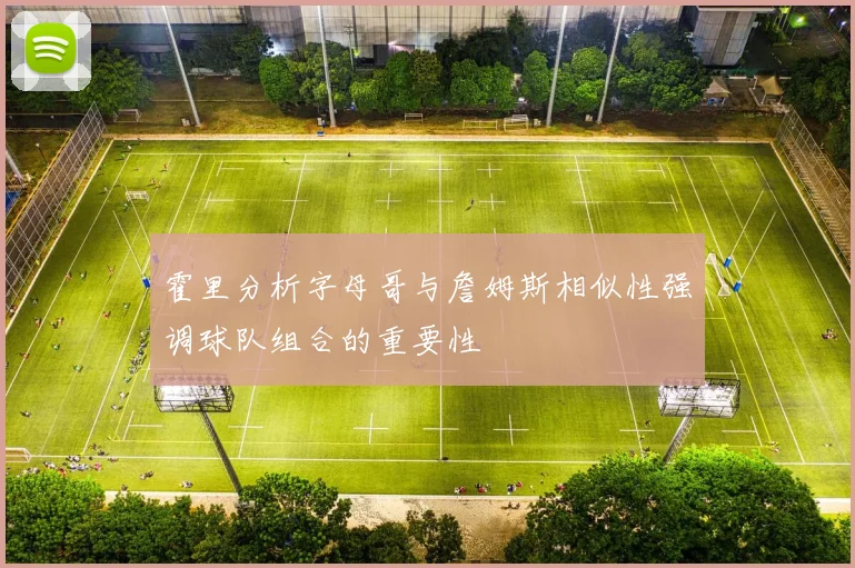 霍里分析字母哥与詹姆斯相似性强调球队组合的重要性
